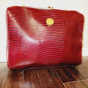 Estee Lauder Faux Crocodile Makeup Case